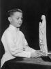 Boy with figurine Boy with figurine